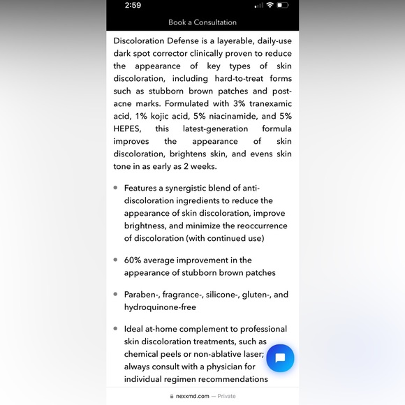 NEW skinceuticals discoloration defense multi-phase serum 4ml - Picture 5 of 6